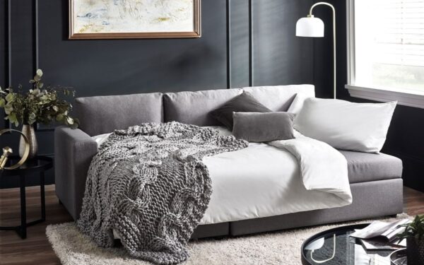 grey and white sofa bed | Kent Beds and Sofas