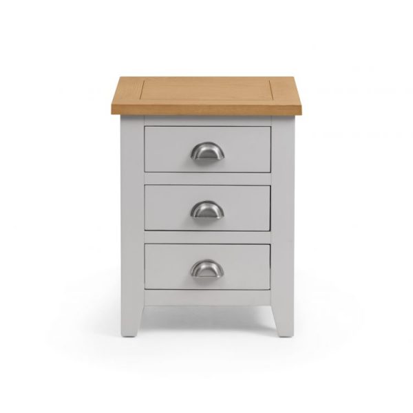 richmond 3 drawer bedside table