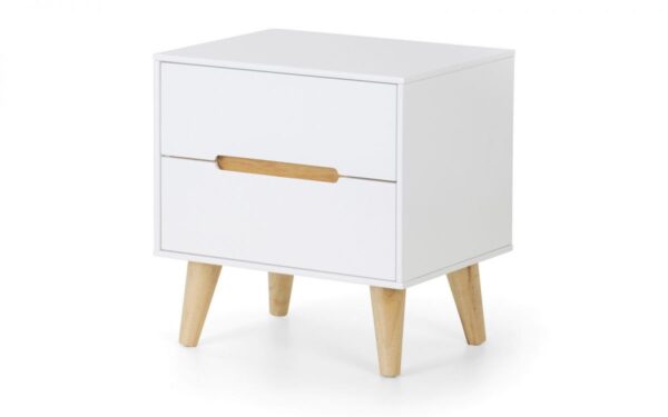 alicia 2 drawer bedside