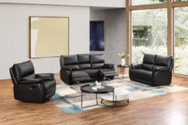 spacious and balanced living room arrangement